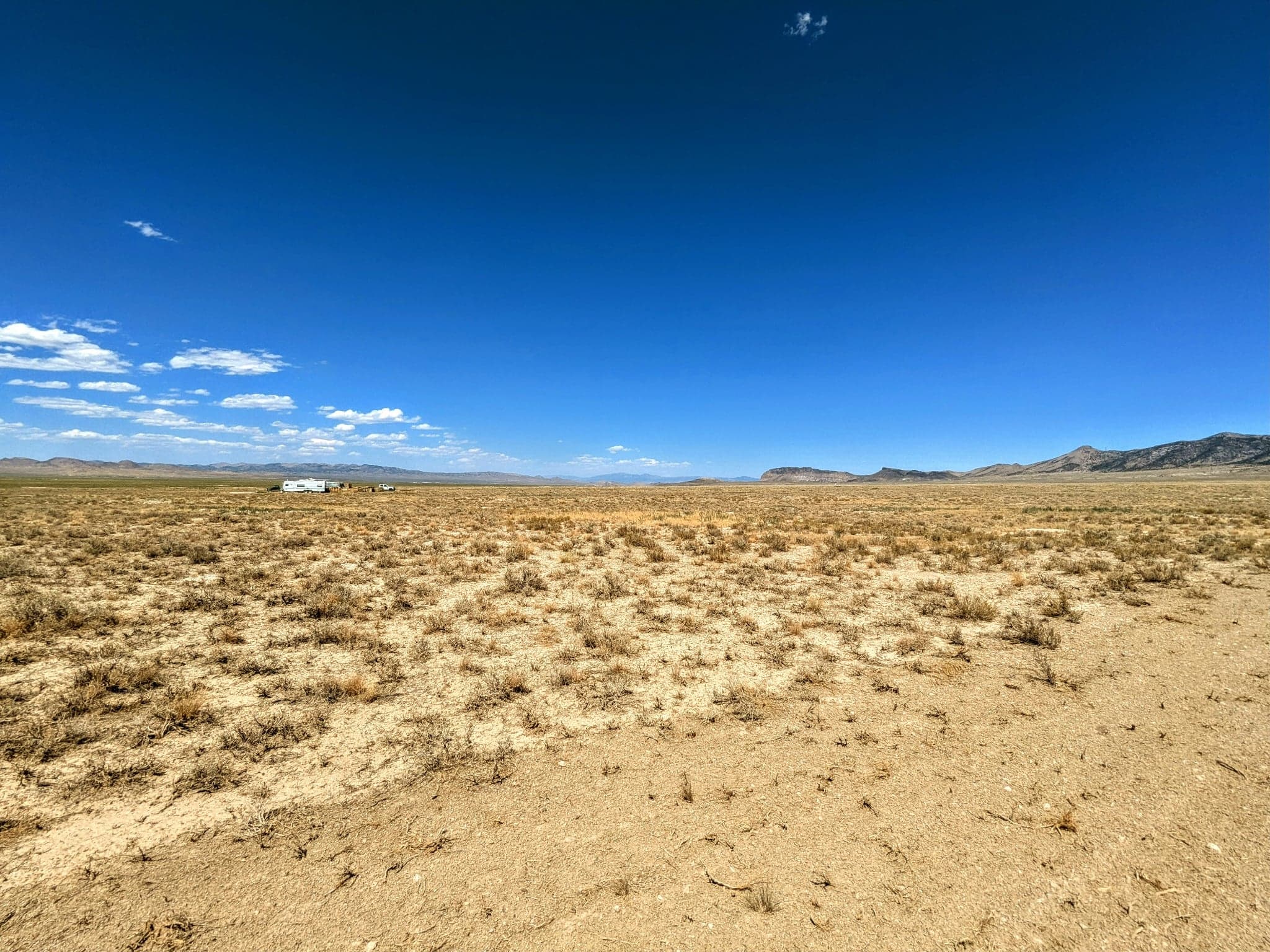 Expansive view across neighboring high desert